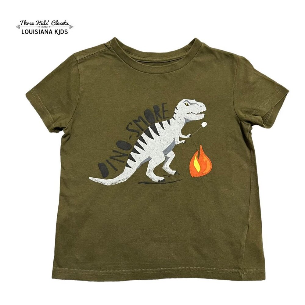 Rumi + Ryder XS 4-5Y Dinosaur S'mores Shirt